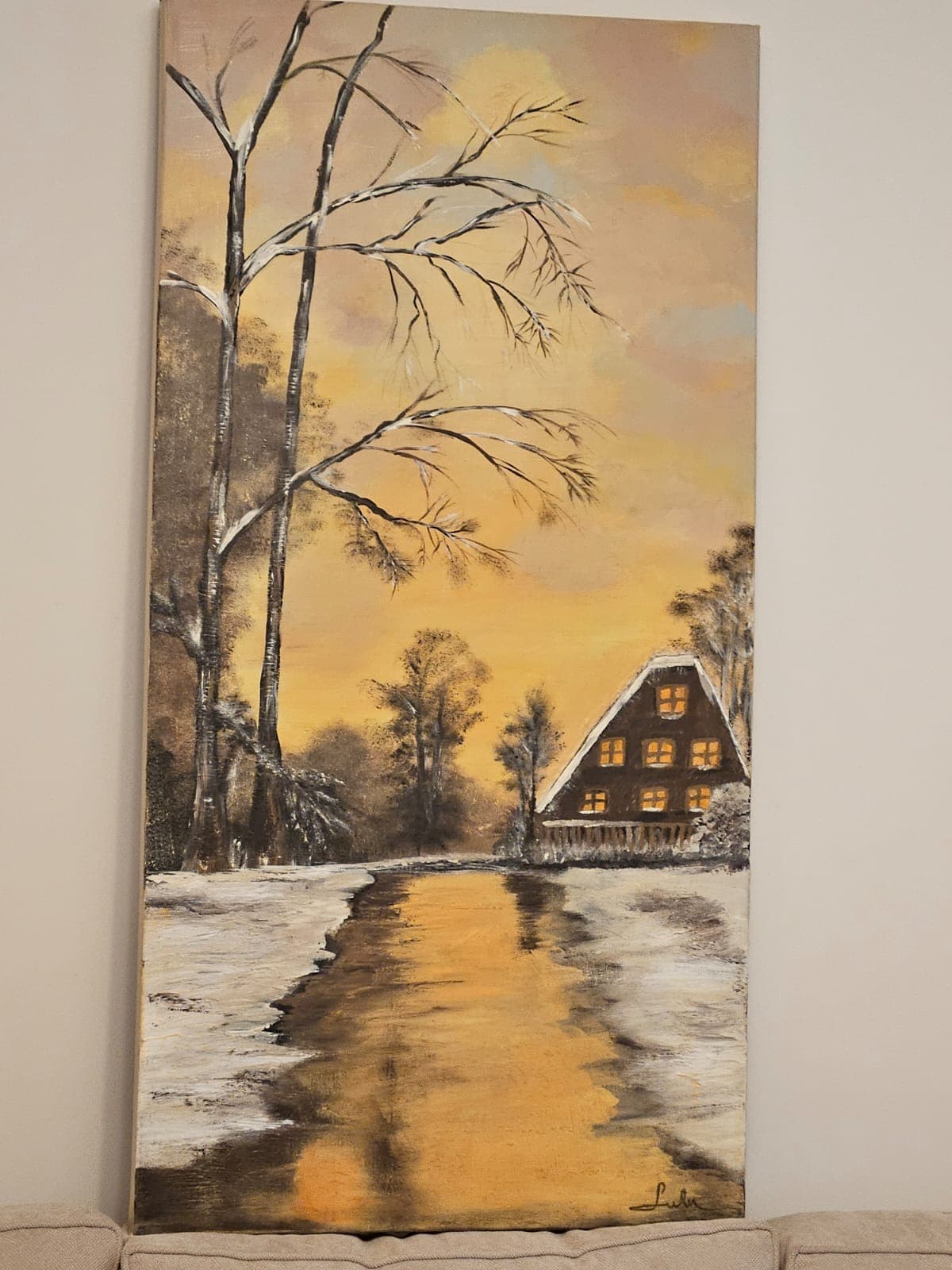 Acasă, la lumina serii